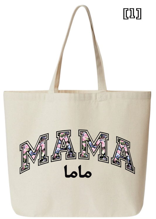Floral Mama Jumbo Tote