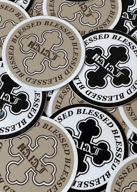 Coptic Blessed Vinyl Sticker
