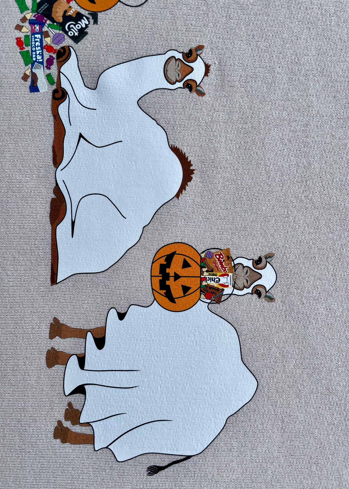 Ghost Camels: Trick or Treat Sweatshirts