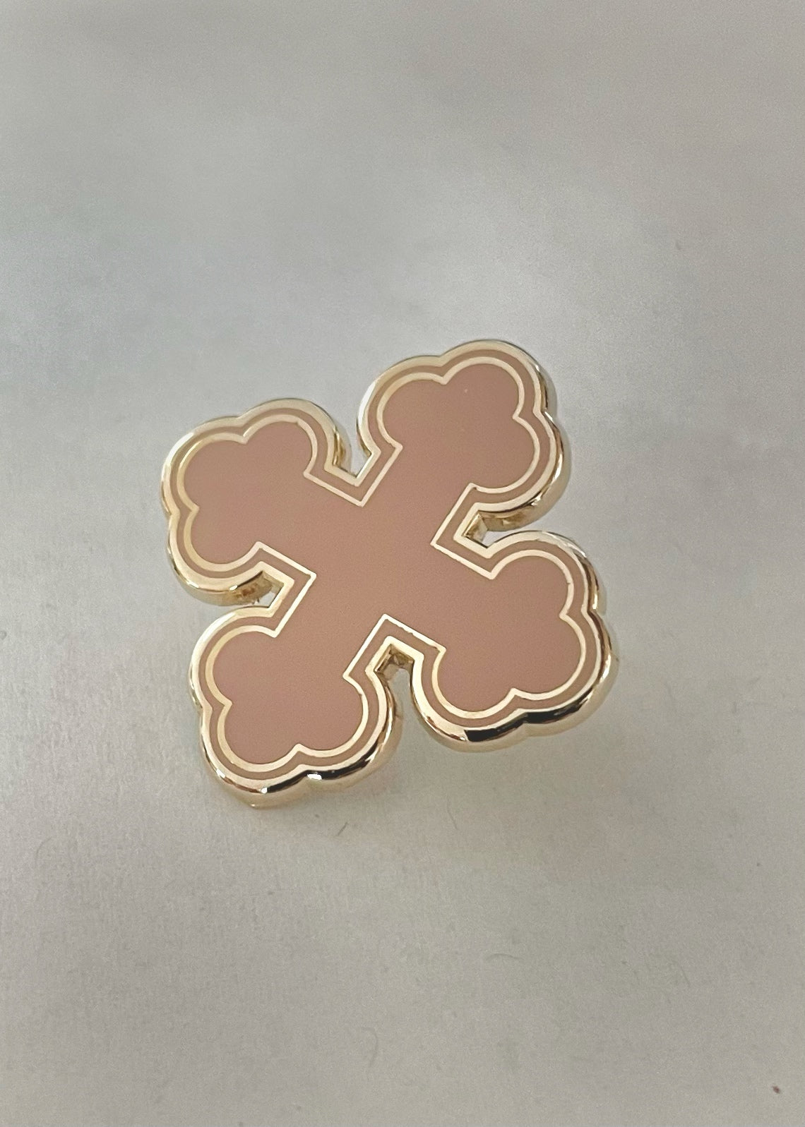 Round Coptic Cross Pins