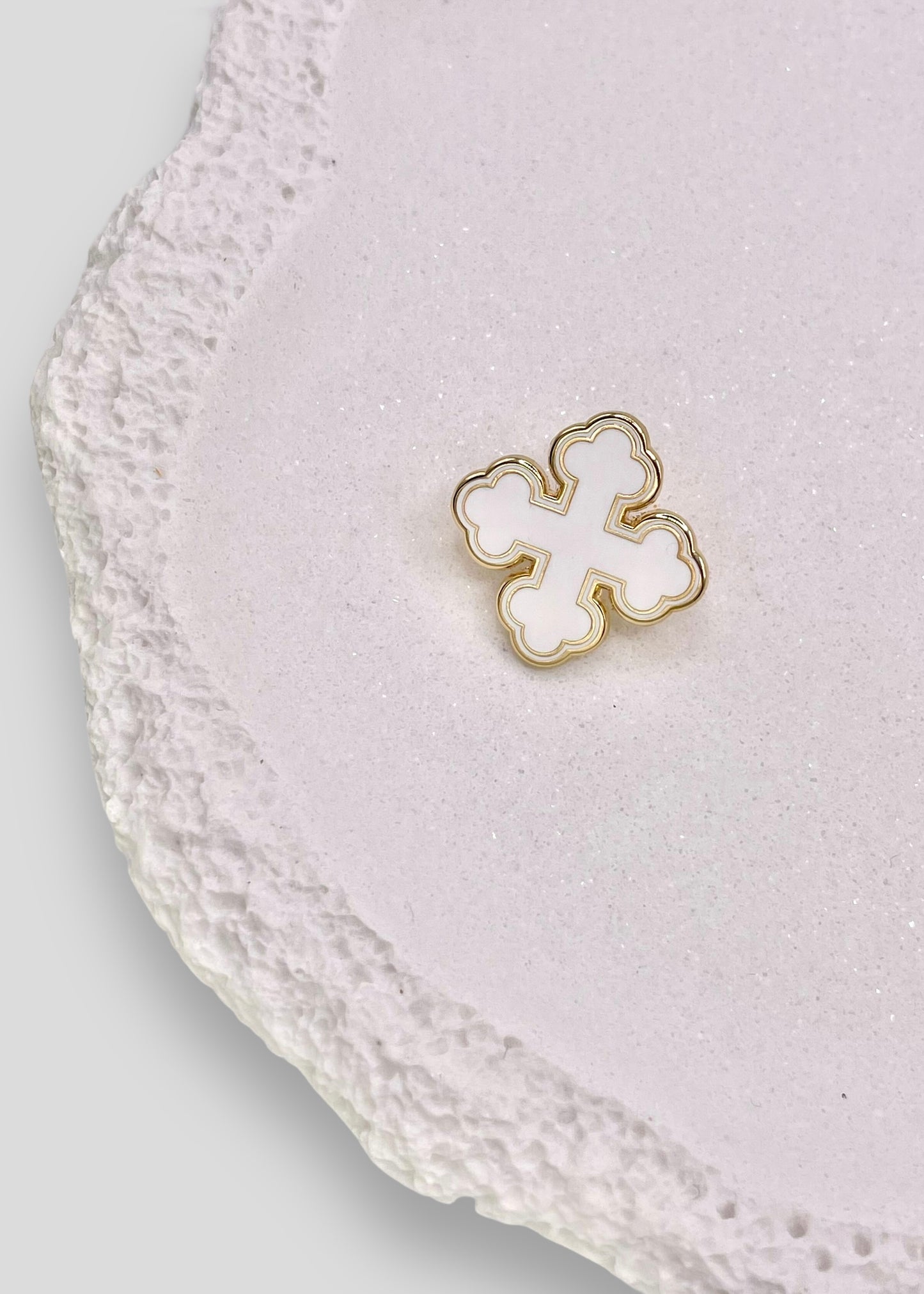 Round Coptic Cross Pins
