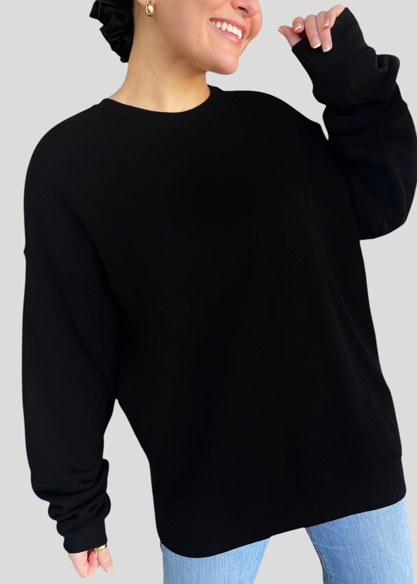 Embroidered Love Like Jesus Sweatshirts