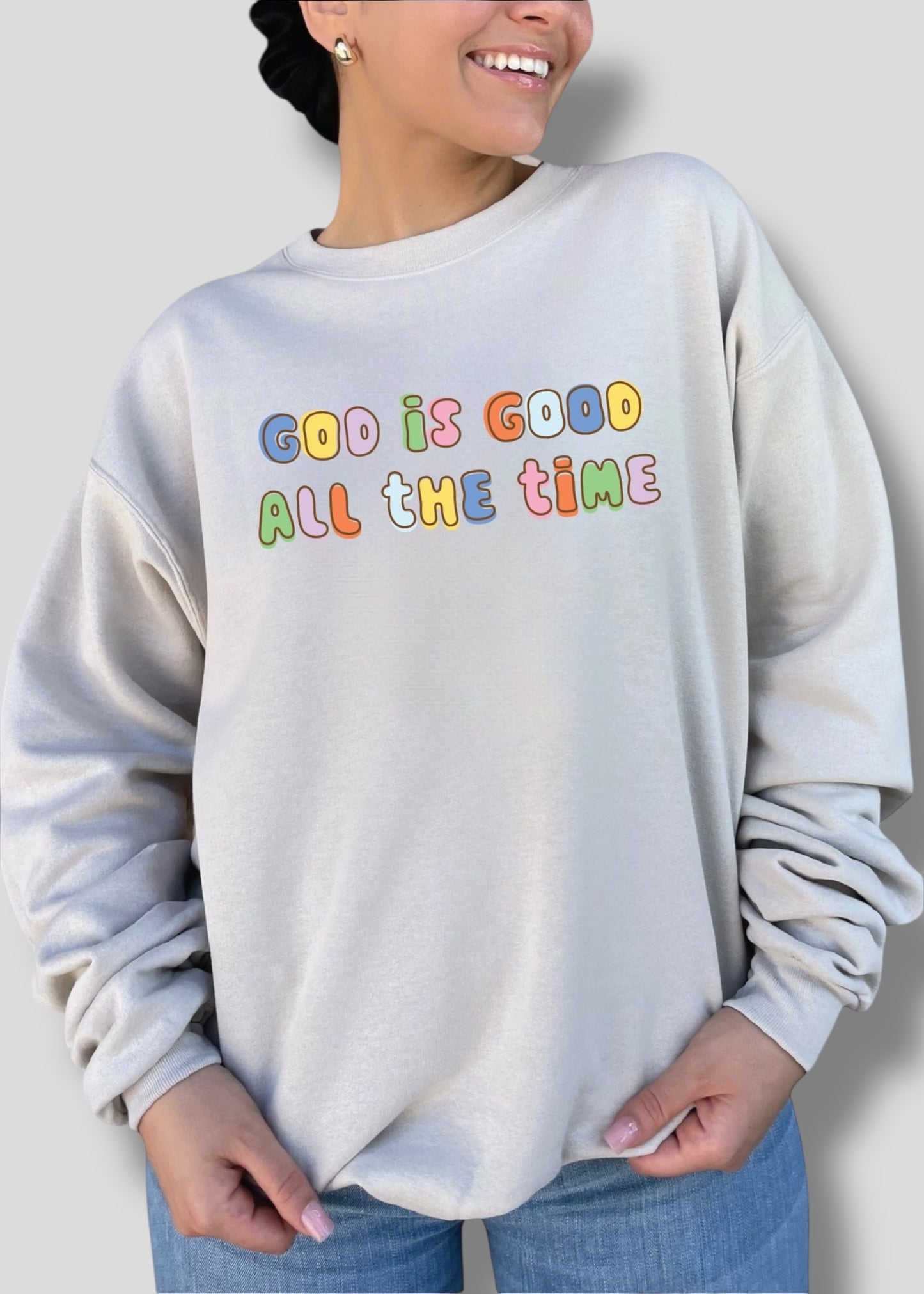 God is Good All the Time Doodle Sweatshirts