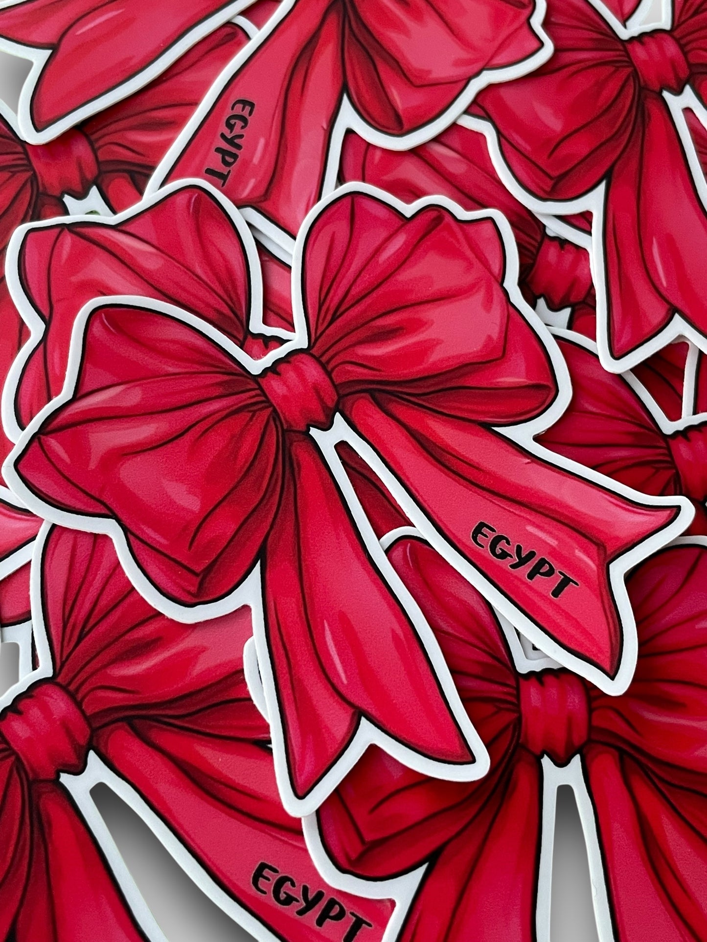 Egypt Bow Vinyl Sticker