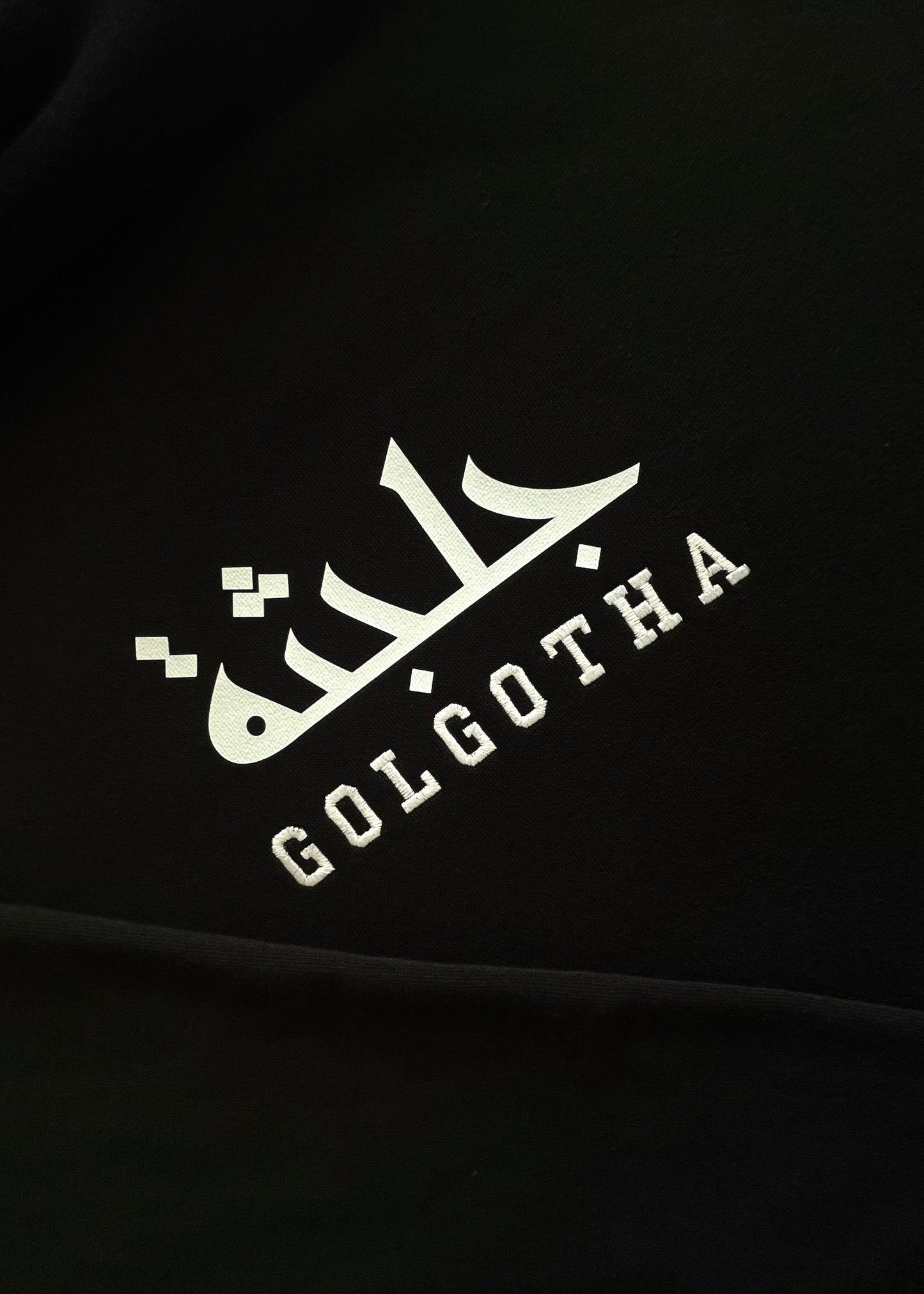 Embroidered and Printed Last Words of Christ Hoodies