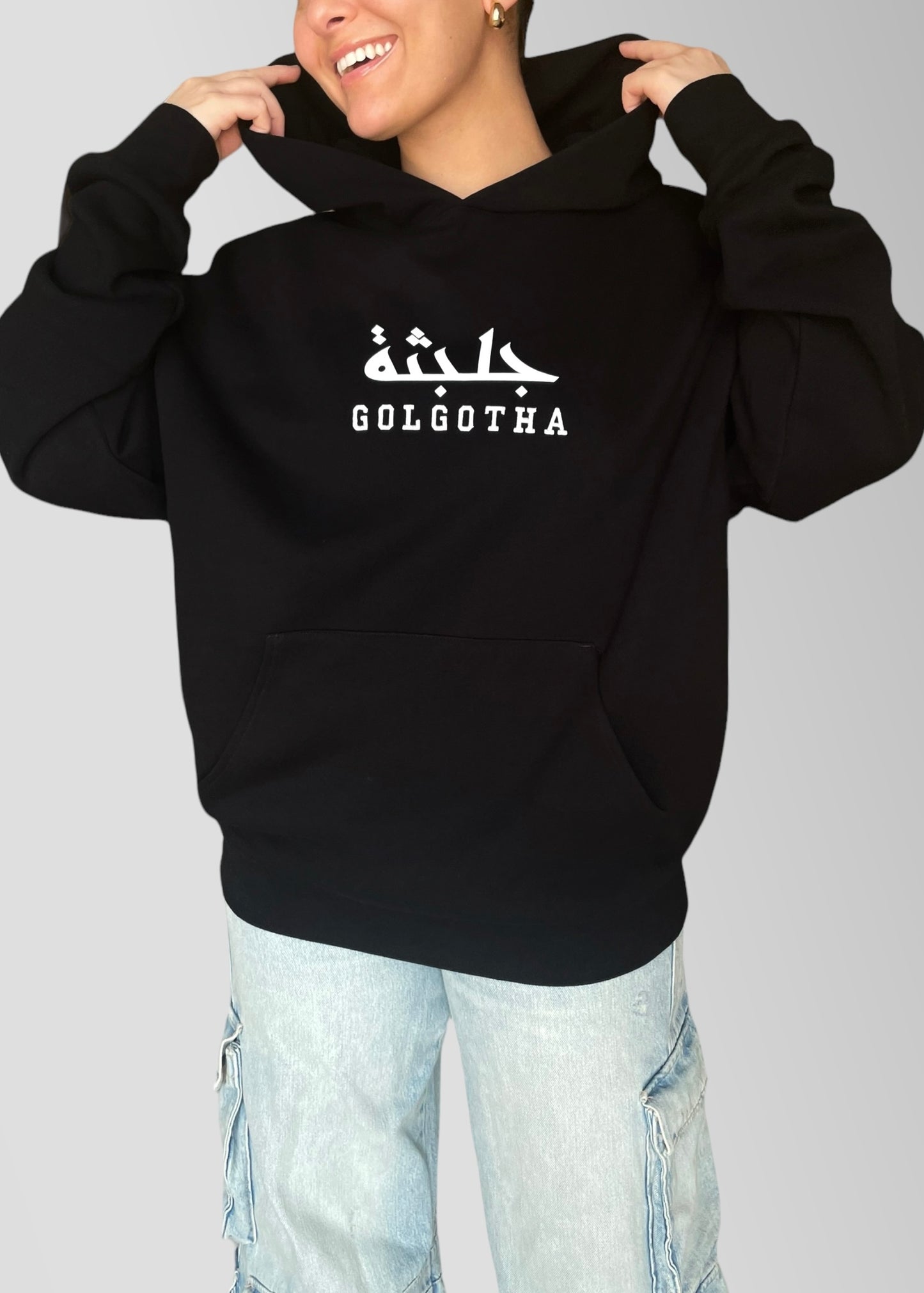 Embroidered and Printed Last Words of Christ Hoodies