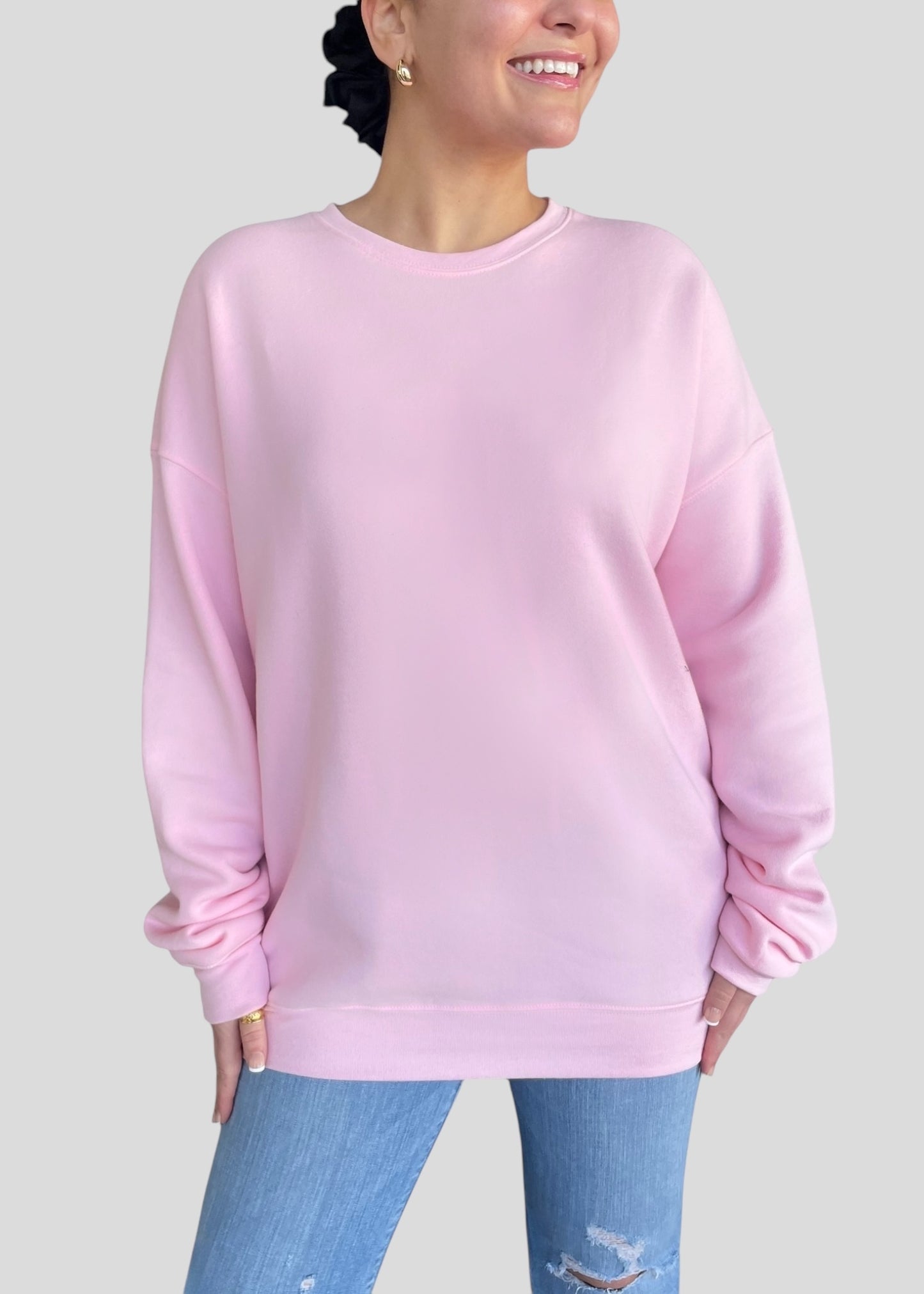 Embroidered Love Like Jesus Sweatshirts