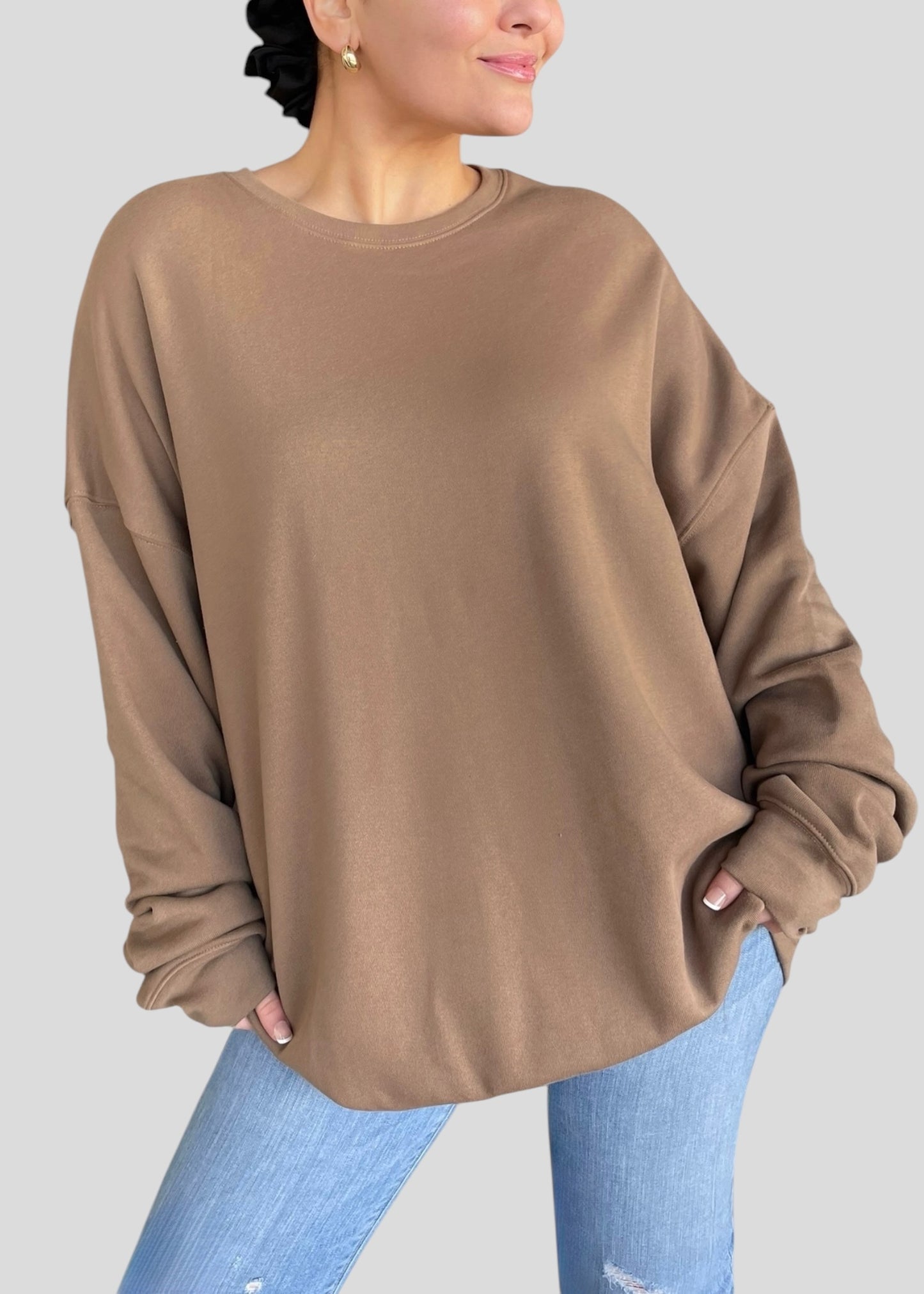 Embroidered Love Like Jesus Sweatshirts