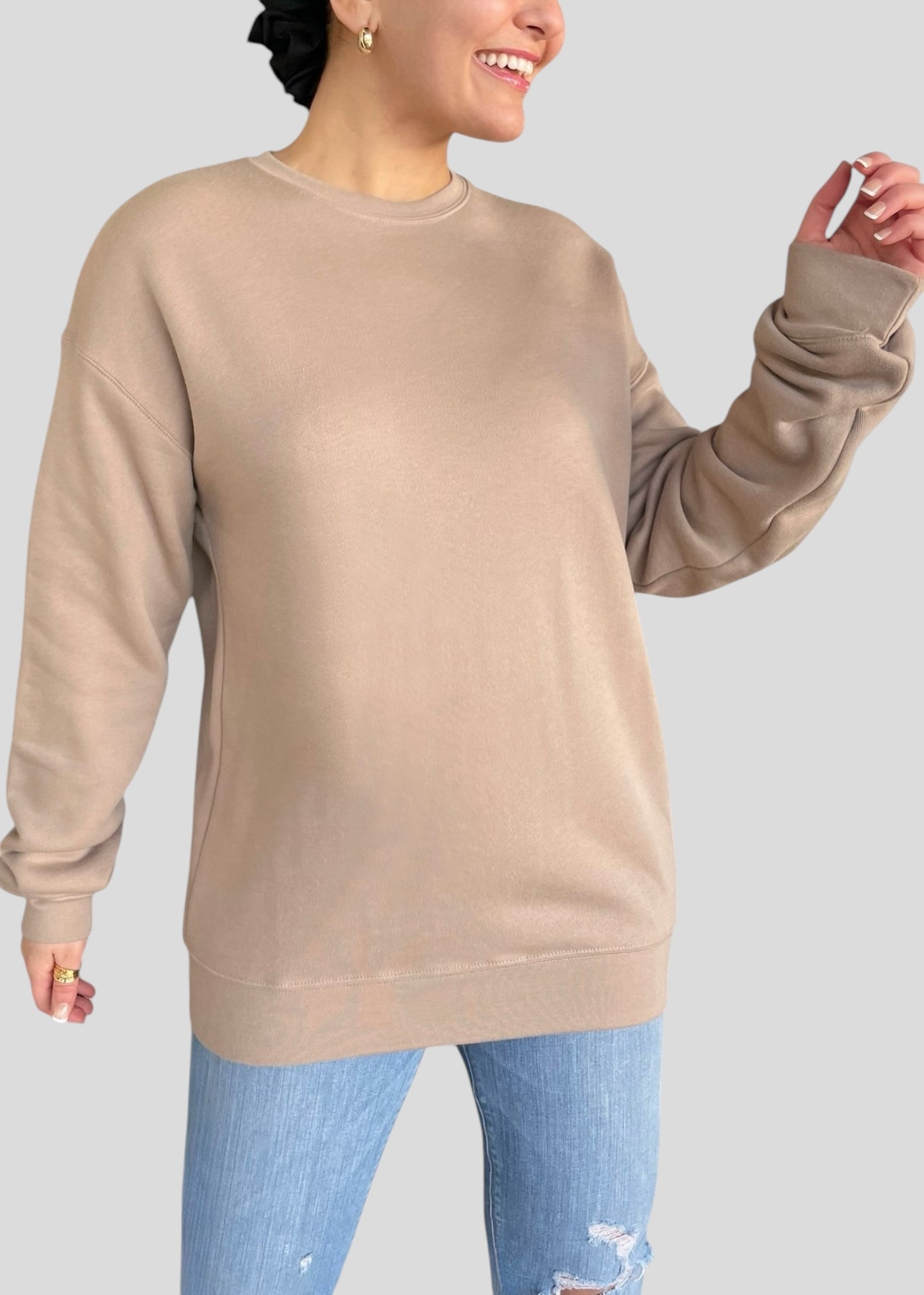 Embroidered Love Like Jesus Sweatshirts