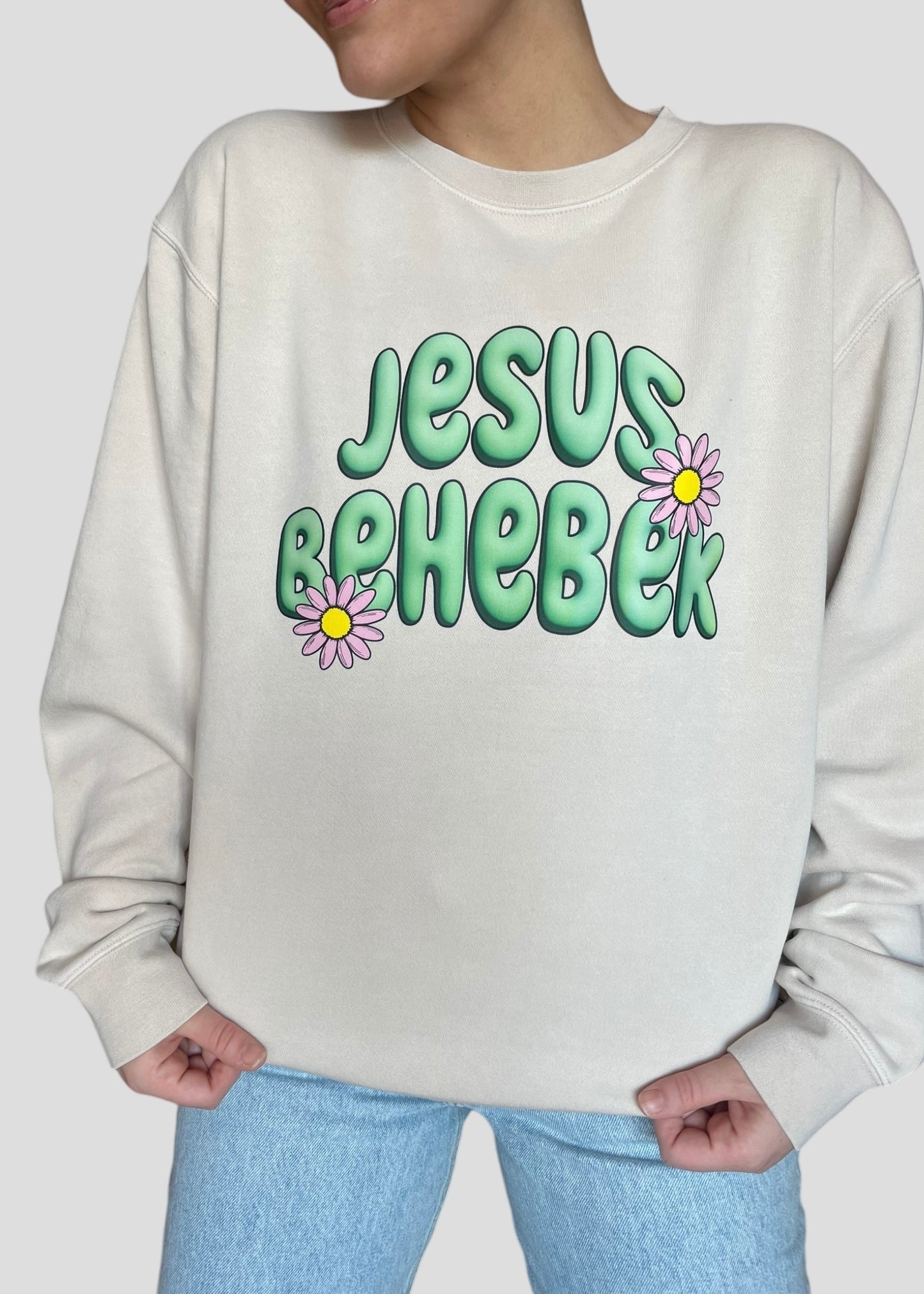 Daisy Jesus Behebek Sweatshirts