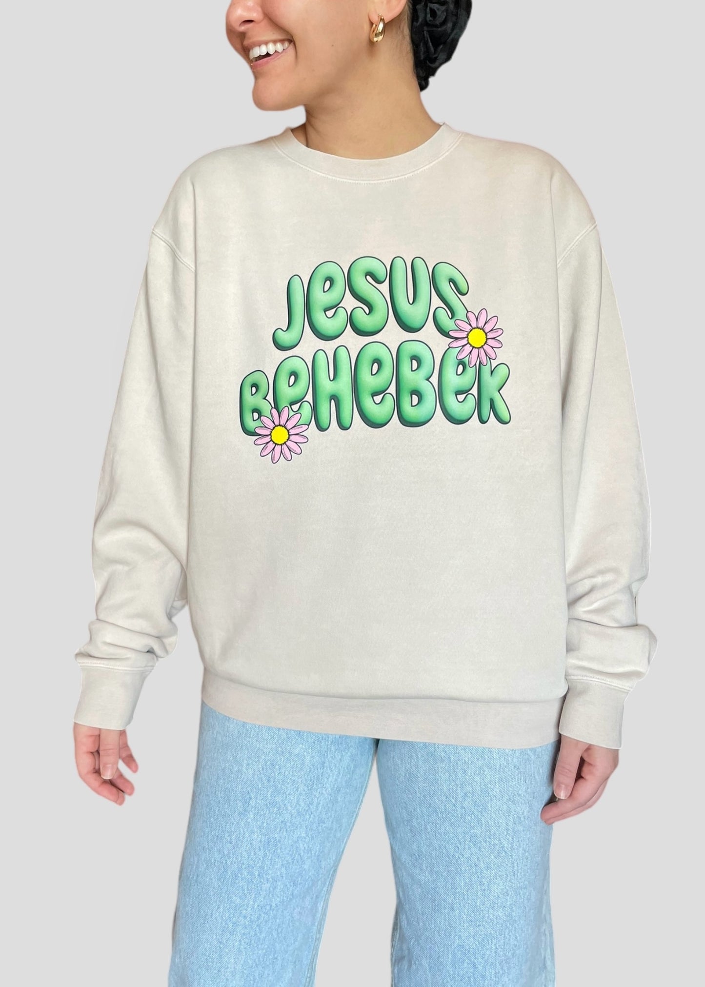 Daisy Jesus Behebek Sweatshirts