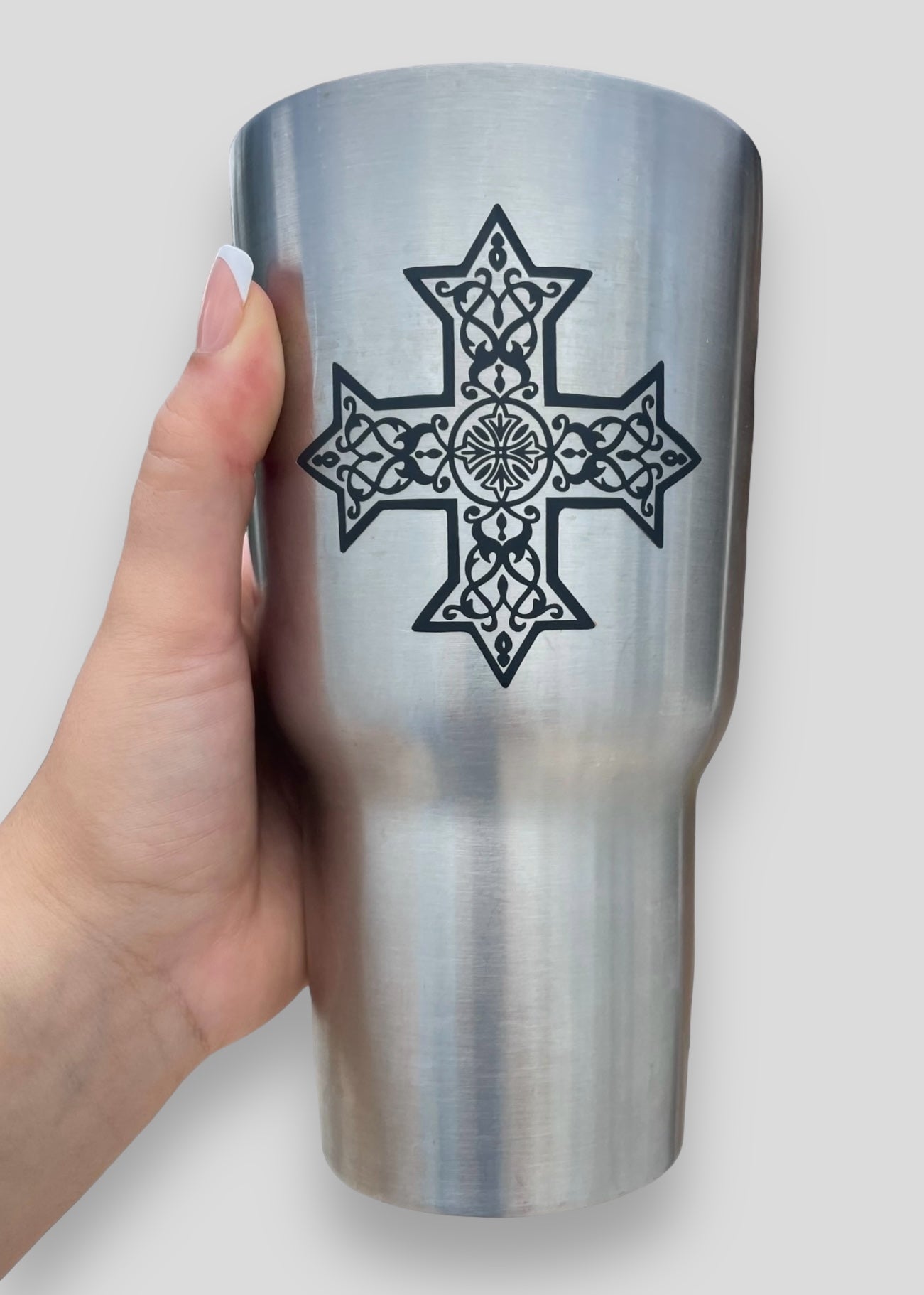 Coptic Cross Vinyl Sticker