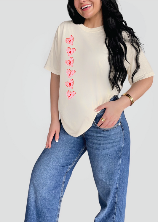 Habibi Hearts Tee