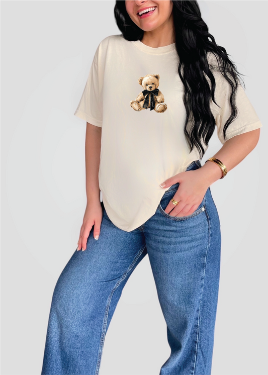 Habibi Watercolor Teddy Bear Tee