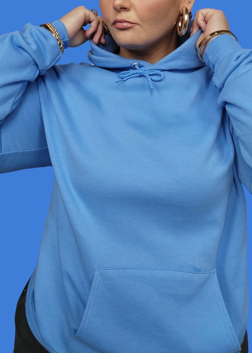 Custom Text Embroidered Hoodie