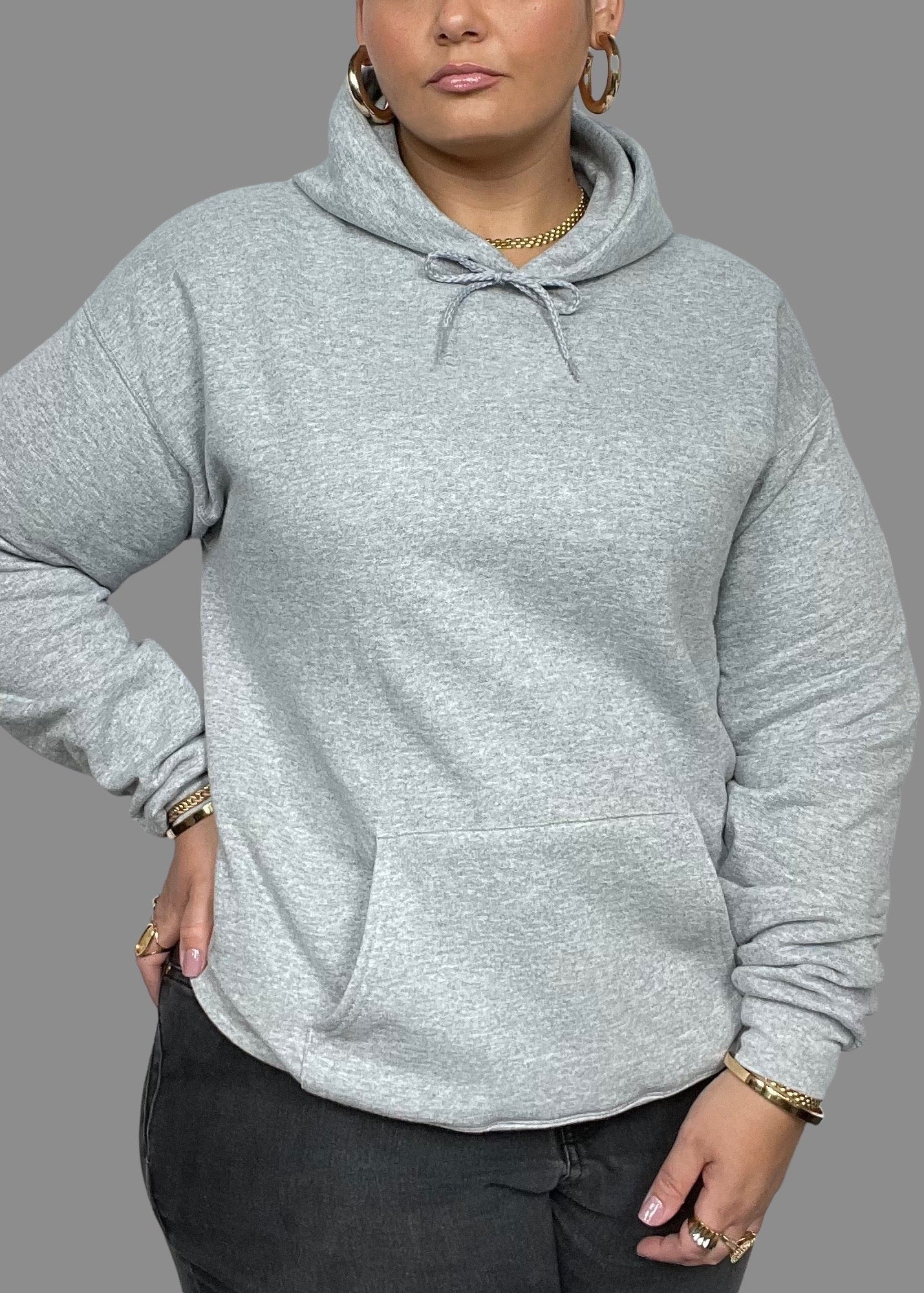 Custom Text Embroidered Hoodie