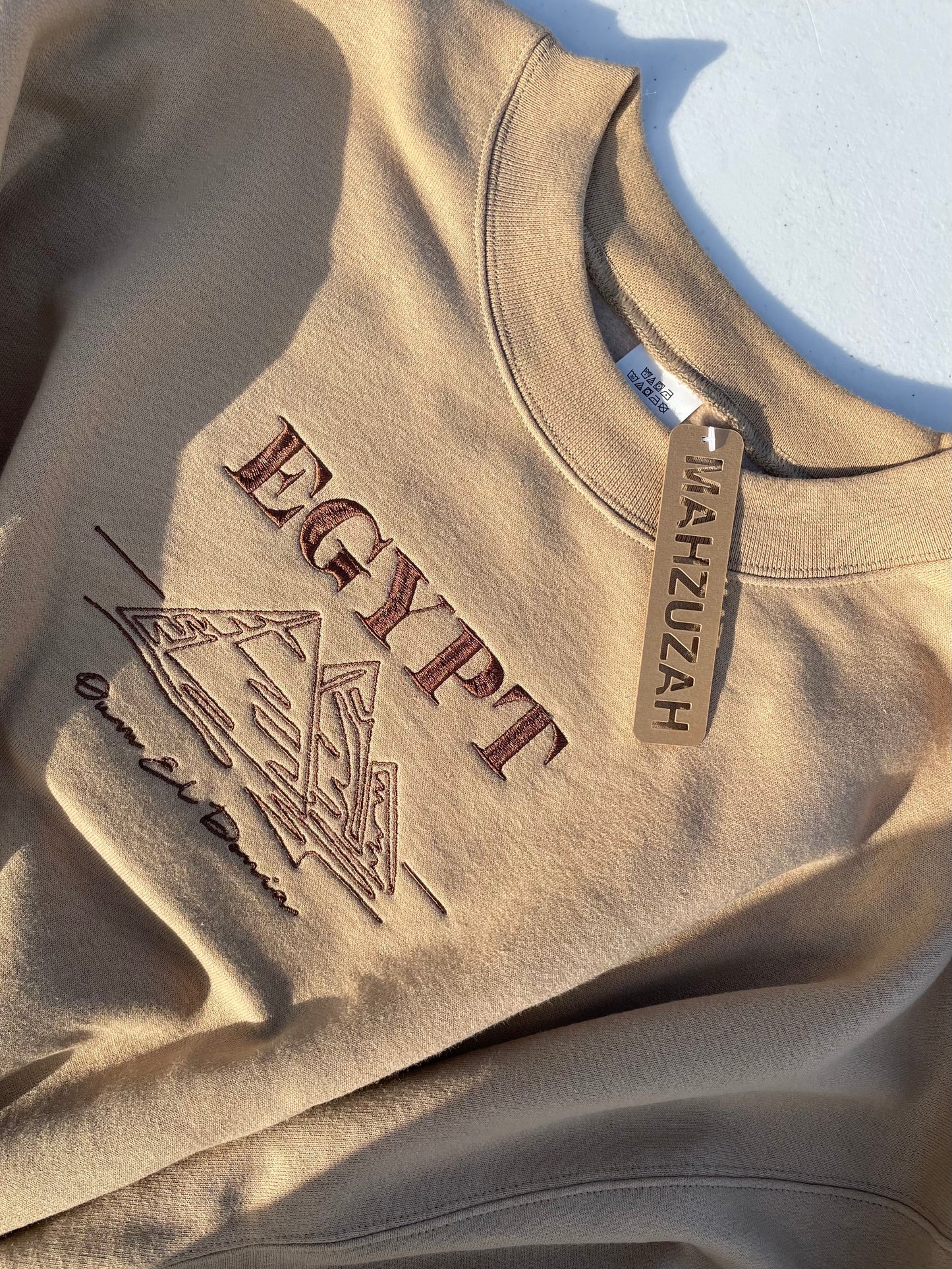 Embroidered Egypt Sweatshirts