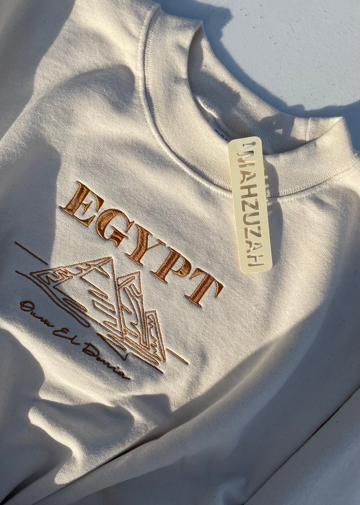 Embroidered Egypt Sweatshirts
