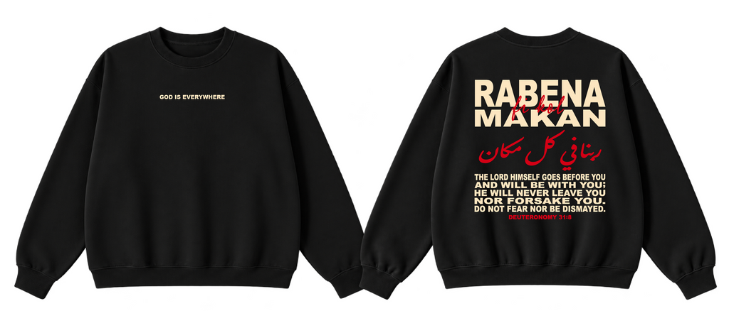 Rabena Fi Kol Makan Crewneck