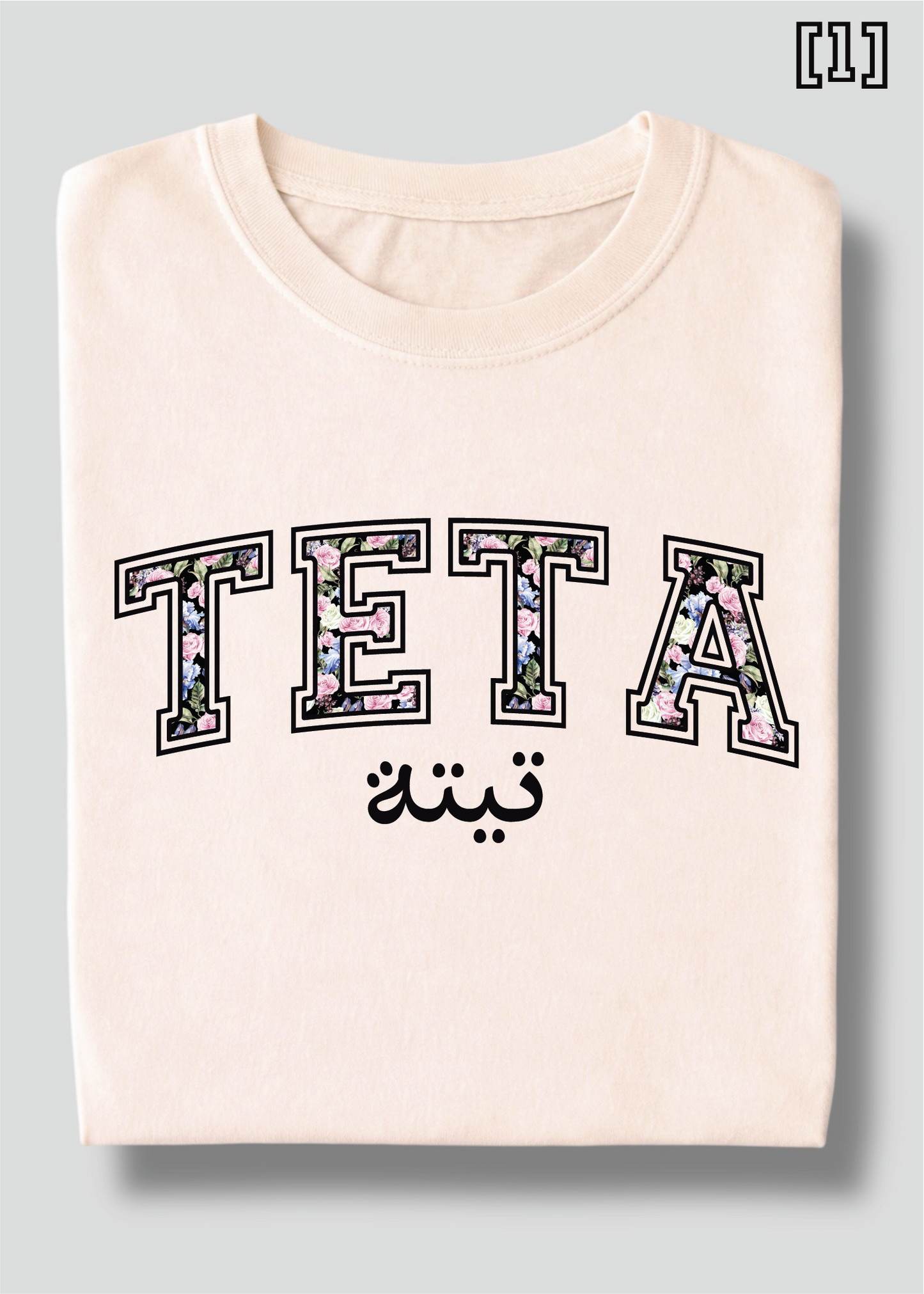 Floral Teta Tee