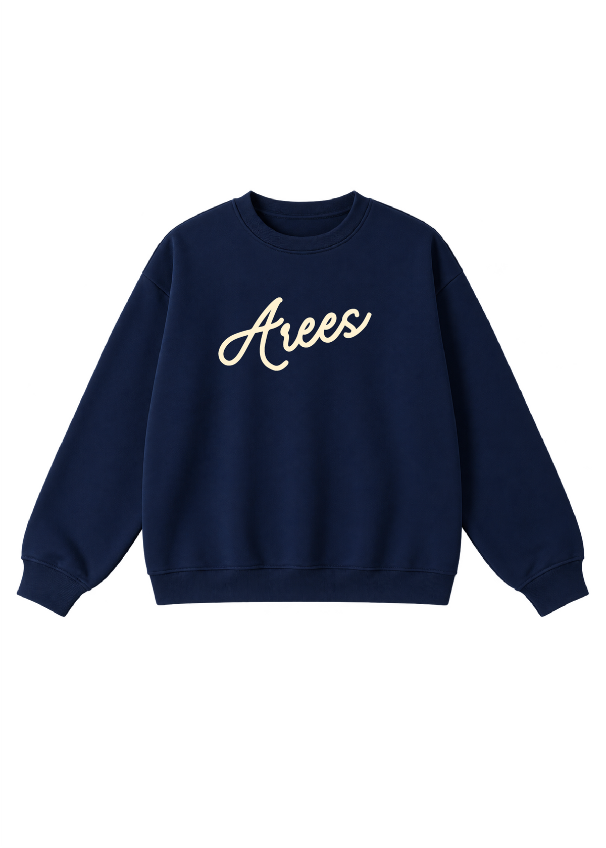 Arees Cursive Script Crewneck