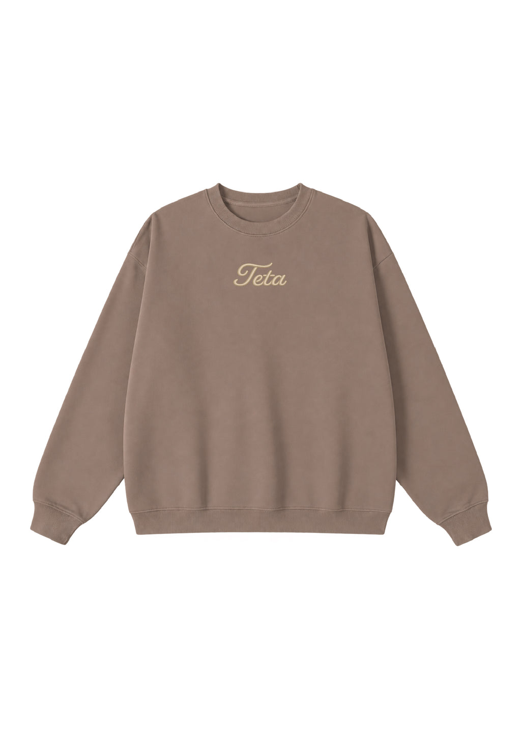 Embroidered Teta Crewneck