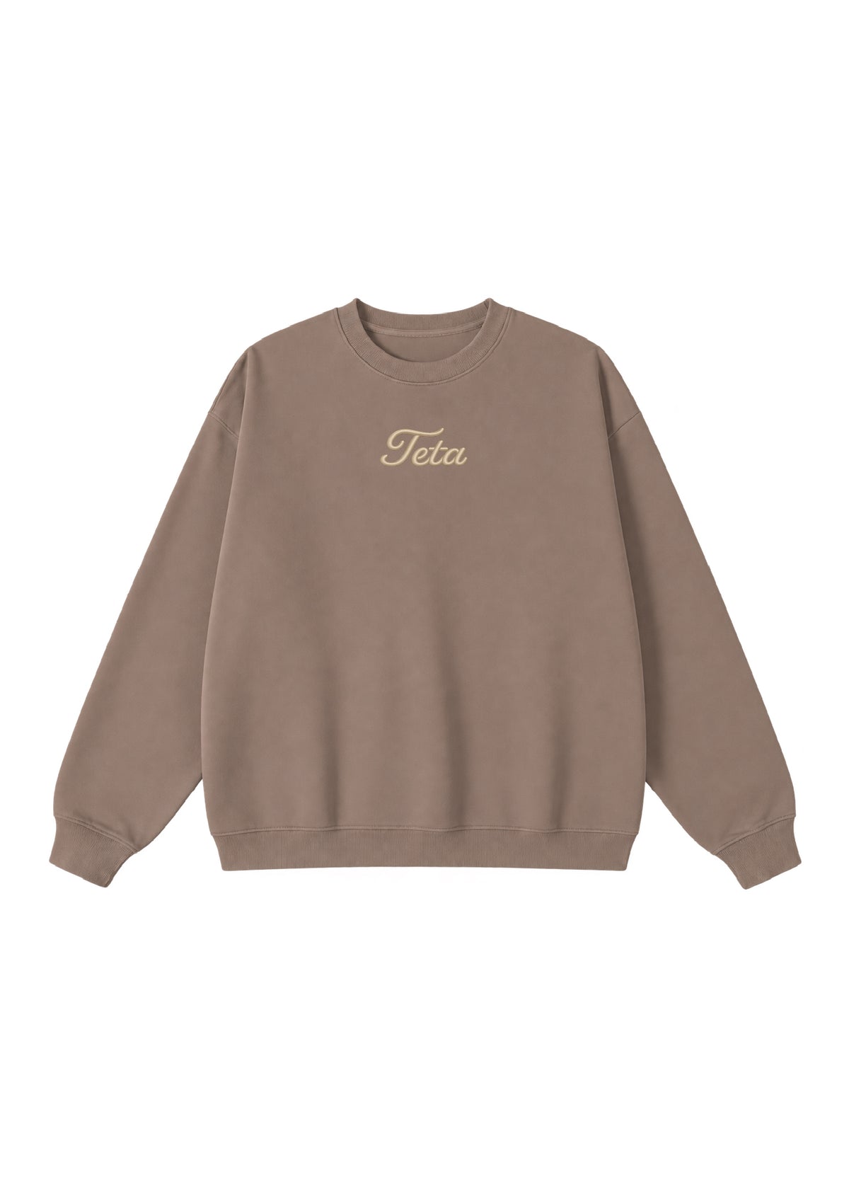 Embroidered Teta Crewneck
