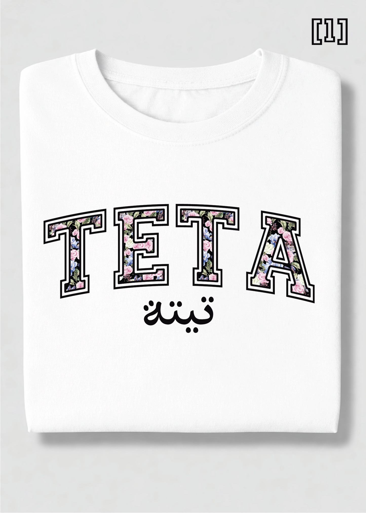 Floral Teta Tee