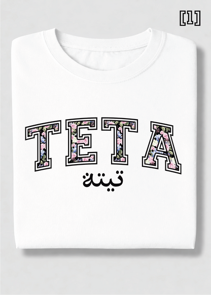 Floral Teta Tee