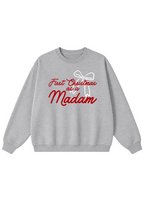 First Christmas as a Madam Crewneck