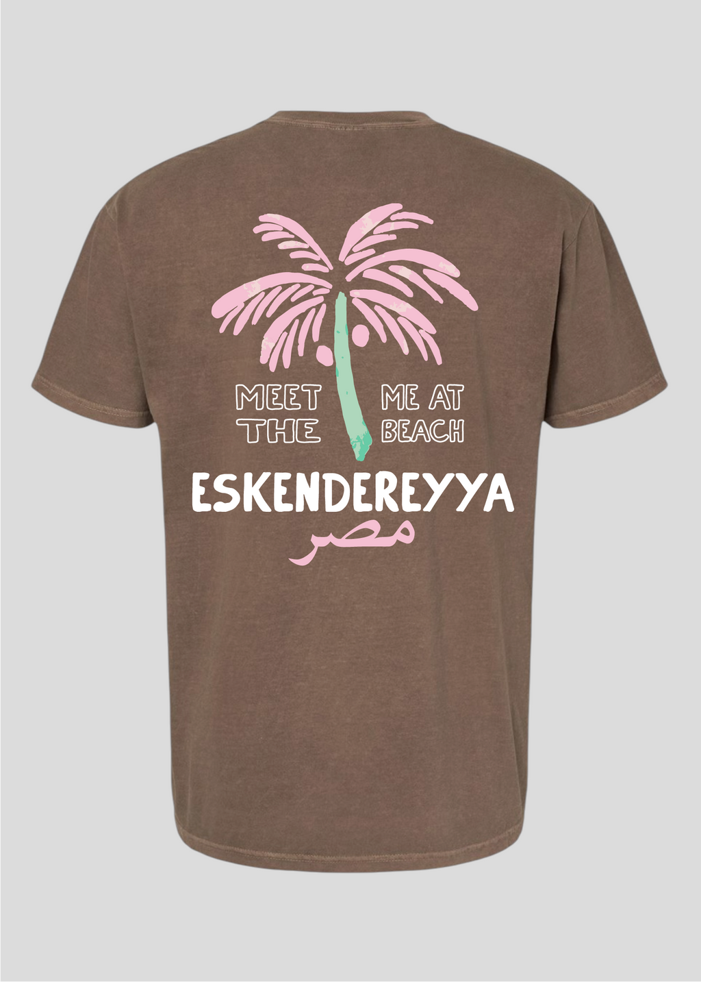 Meet Me at the Beach- Date Palm Egypt Tee