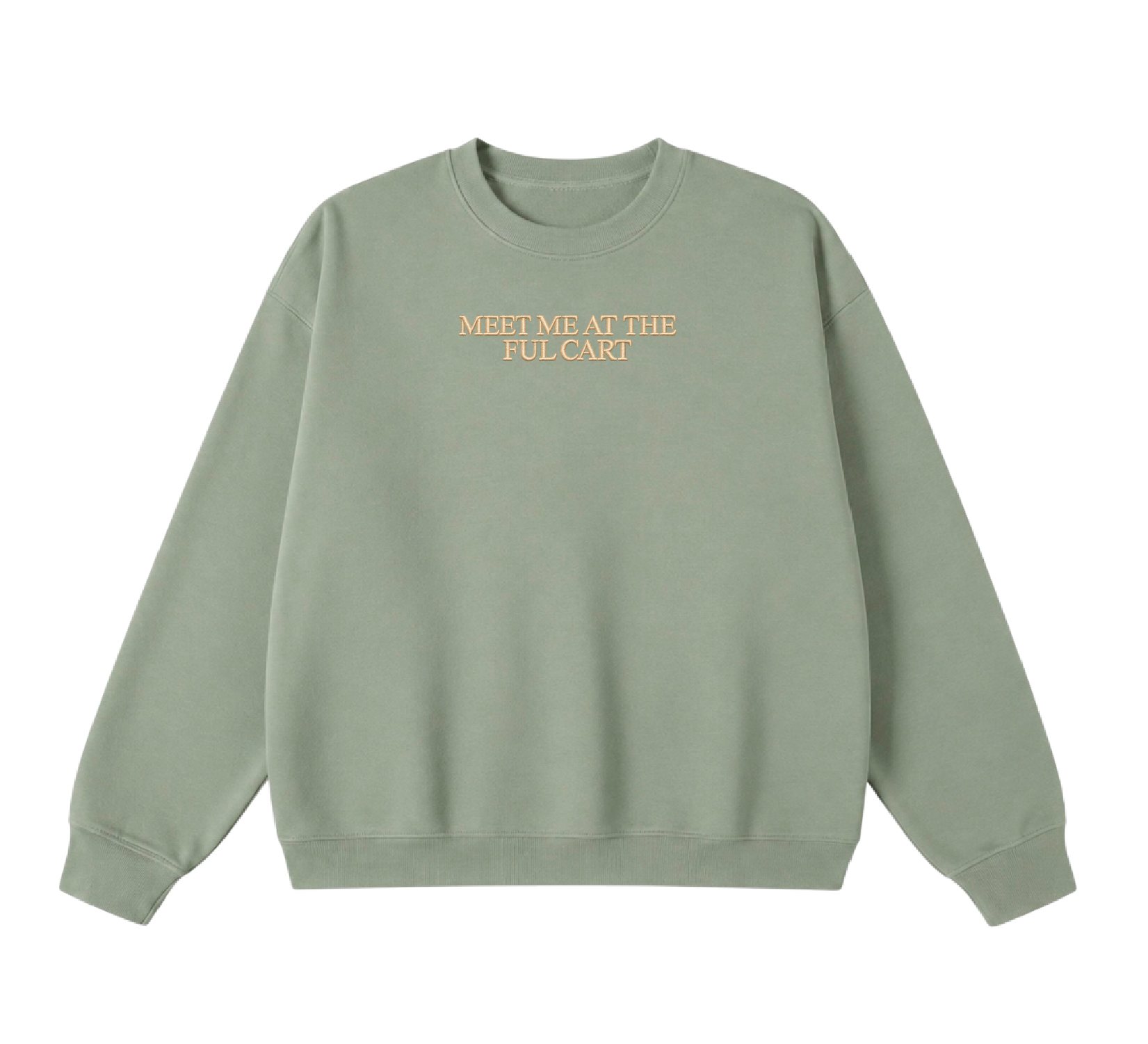 Embroidered Meet Me at the Ful Cart Crewneck