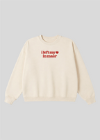 Embroidered I Left My Heart in Masr Crewneck