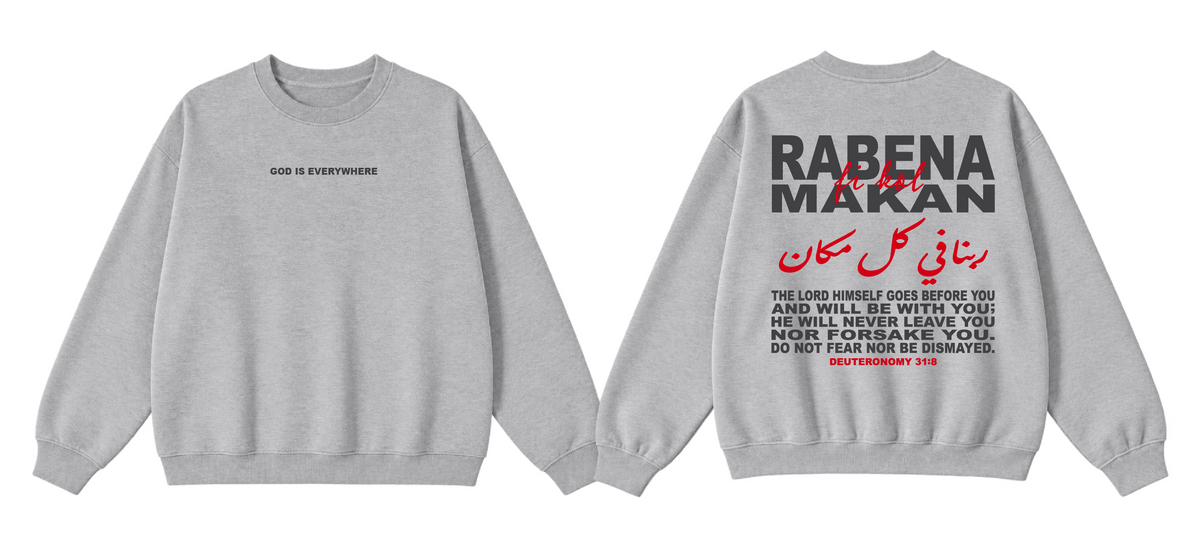 Rabena Fi Kol Makan Crewneck