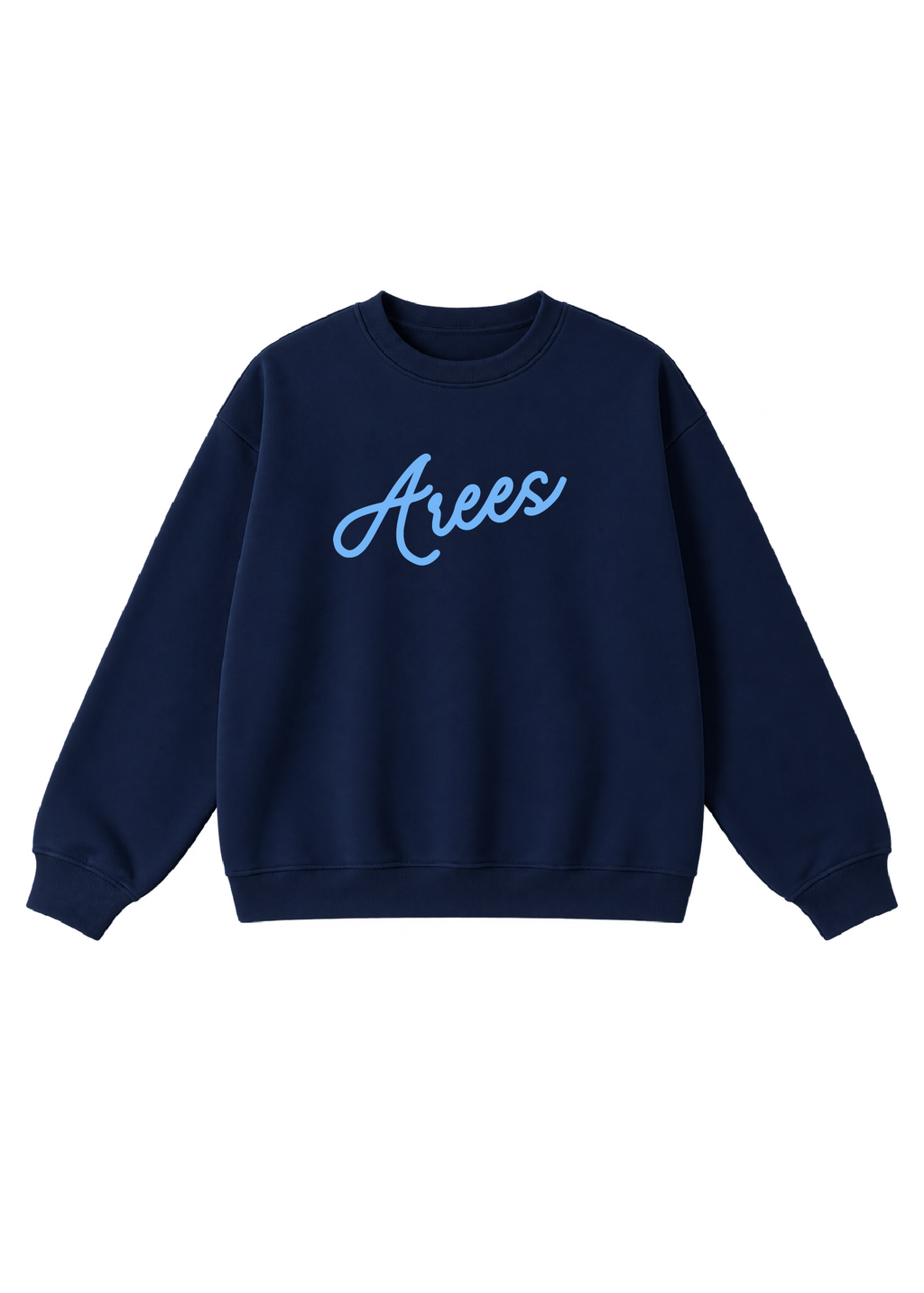 Arees Cursive Script Crewneck