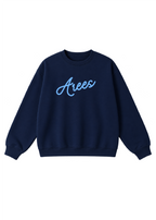 Arees Cursive Script Crewneck
