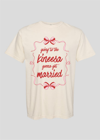 Bow: Going to the Kineesa Gonna Get Married Tee