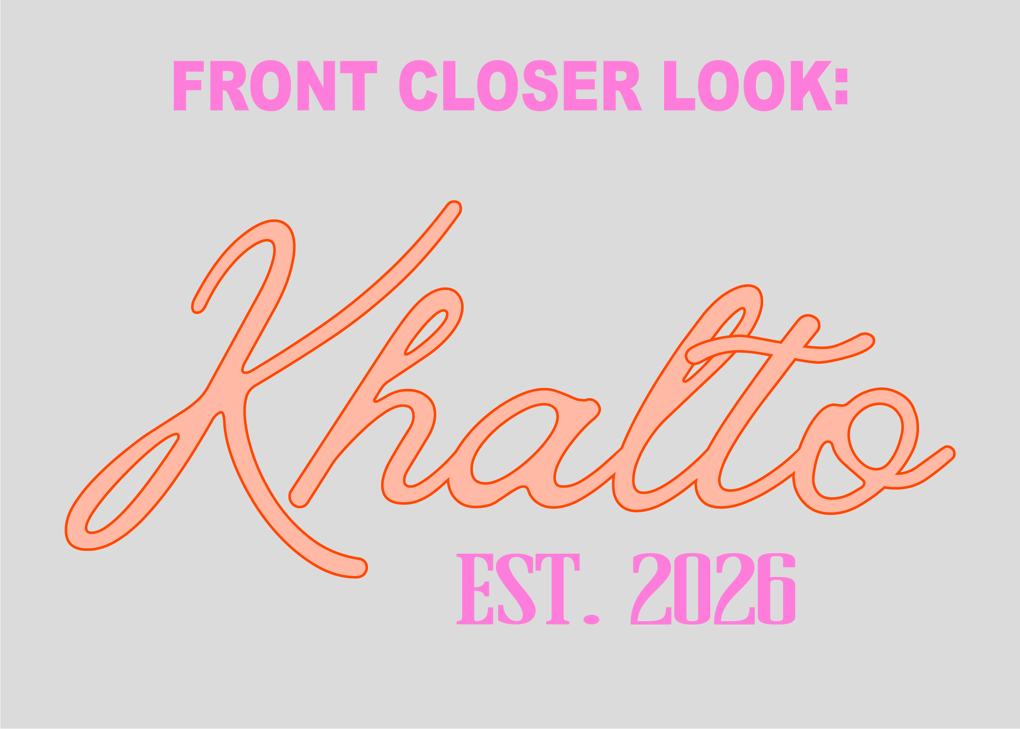 Custom Year: Cool Khalto Club Tee