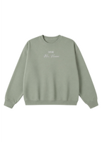 Embroidered Custom Future Mrs. Crewneck