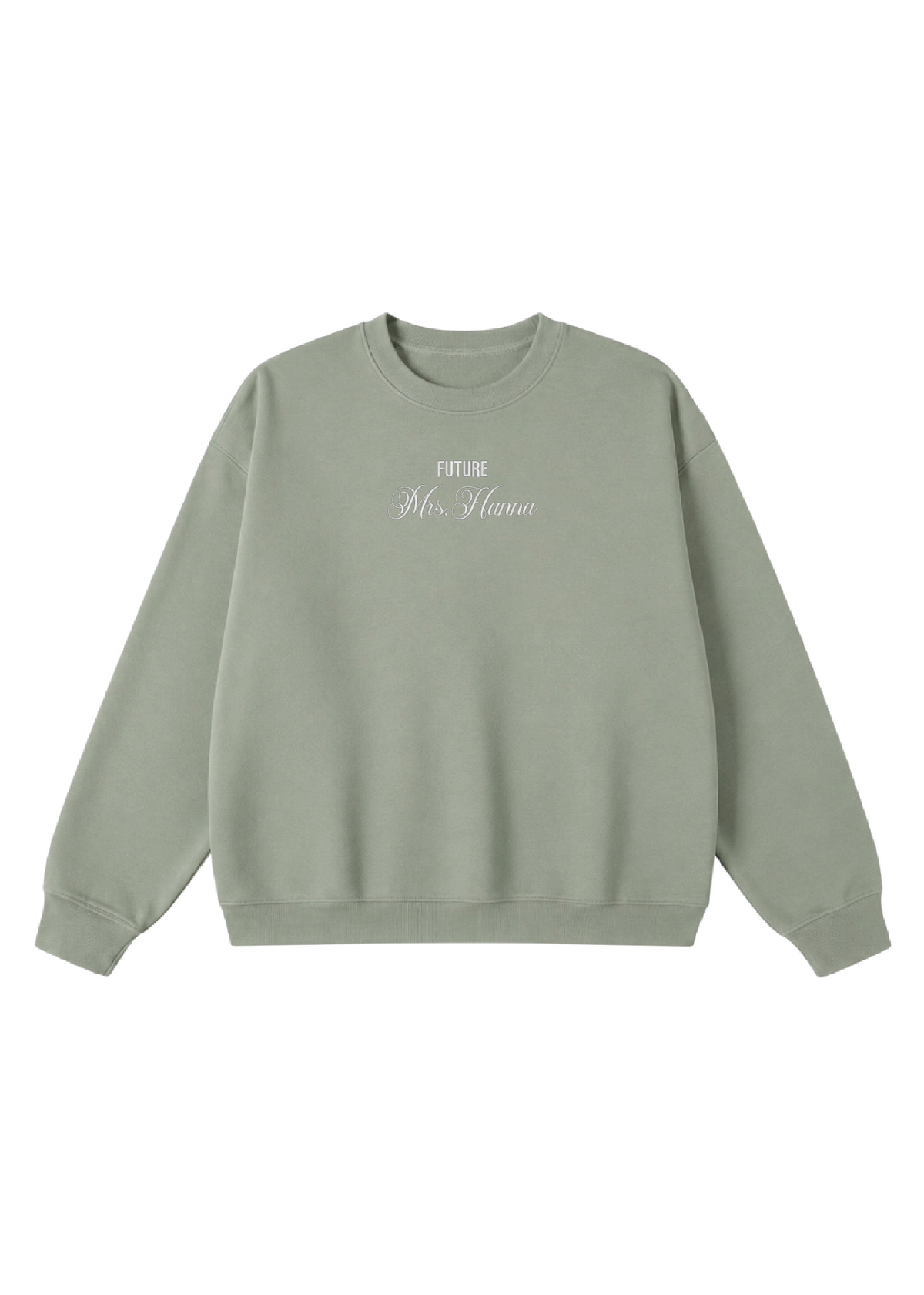 Embroidered Custom Future Mrs. Crewneck
