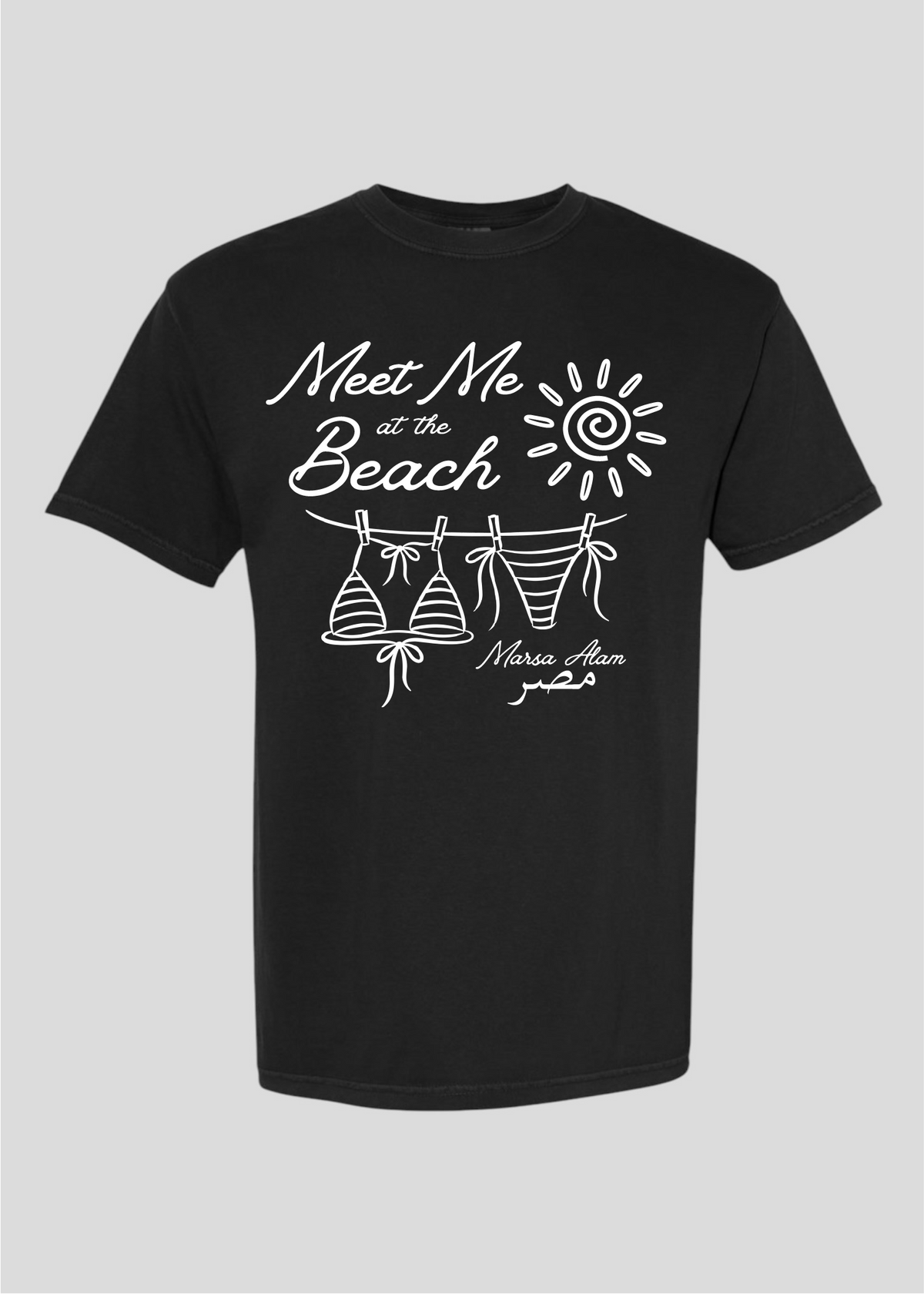 Meet Me at the Beach- Egypt Bikini Tee