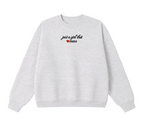 Embroidered Just a Girl That Loves Masr Crewneck