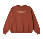 Embroidered Meet Me at the Ful Cart Crewneck