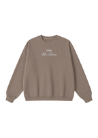 Embroidered Custom Future Mrs. Crewneck