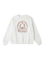 Christ Is Born Nativity Scene Crewneck