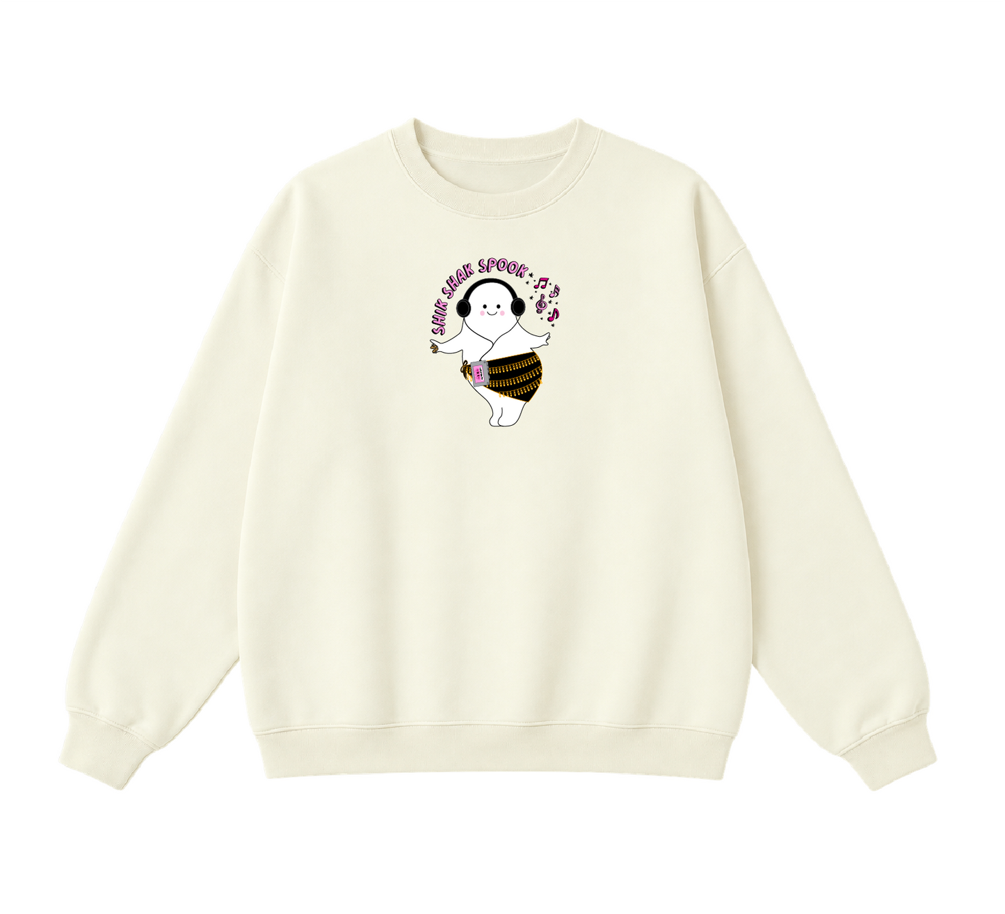 Shik Shak Spook Belly Dancing Ghost Crewneck