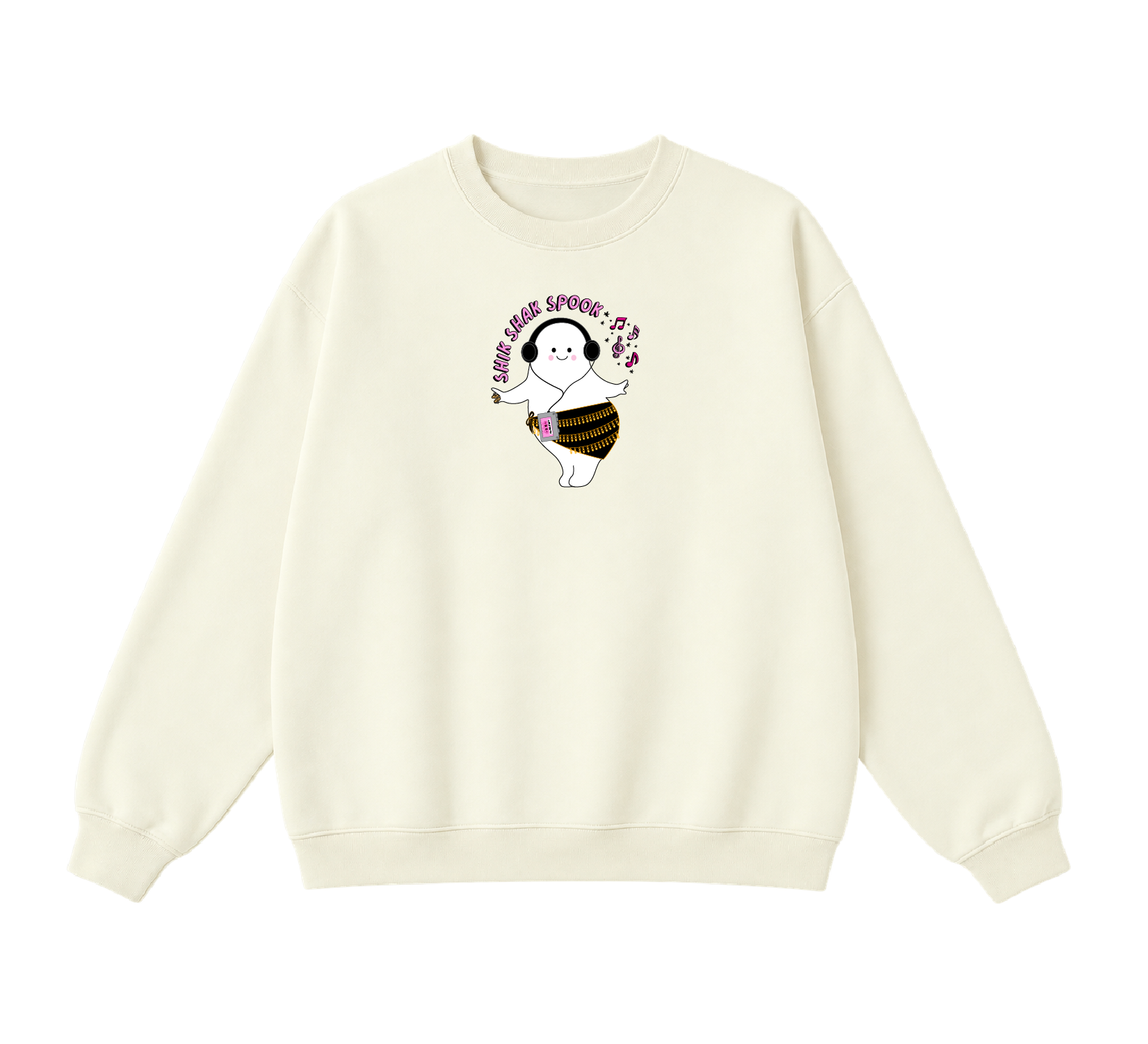 Shik Shak Spook Belly Dancing Ghost Crewneck