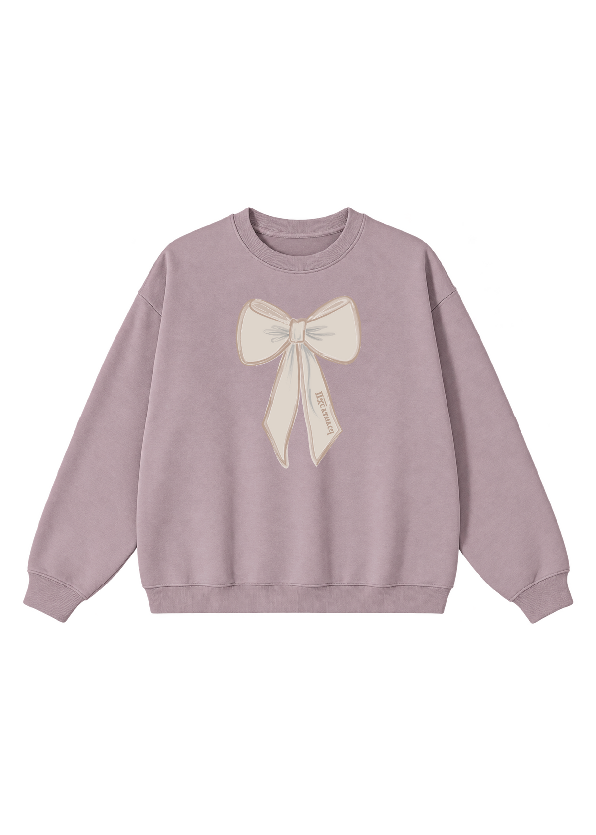 Coptic Christ is Born Bow Crewneck