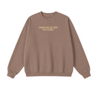 Embroidered Meet Me at the Ful Cart Crewneck