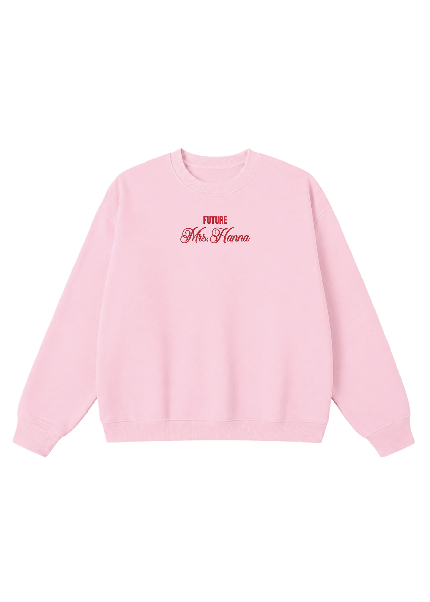 Embroidered Custom Future Mrs. Crewneck